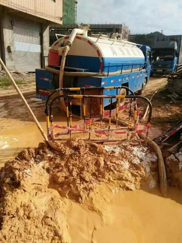 尖峰镇工地淤泥清淤