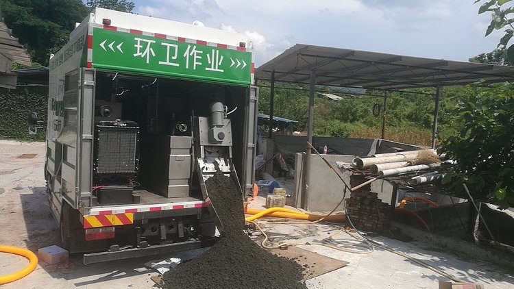 尖峰镇污泥干湿分离技术